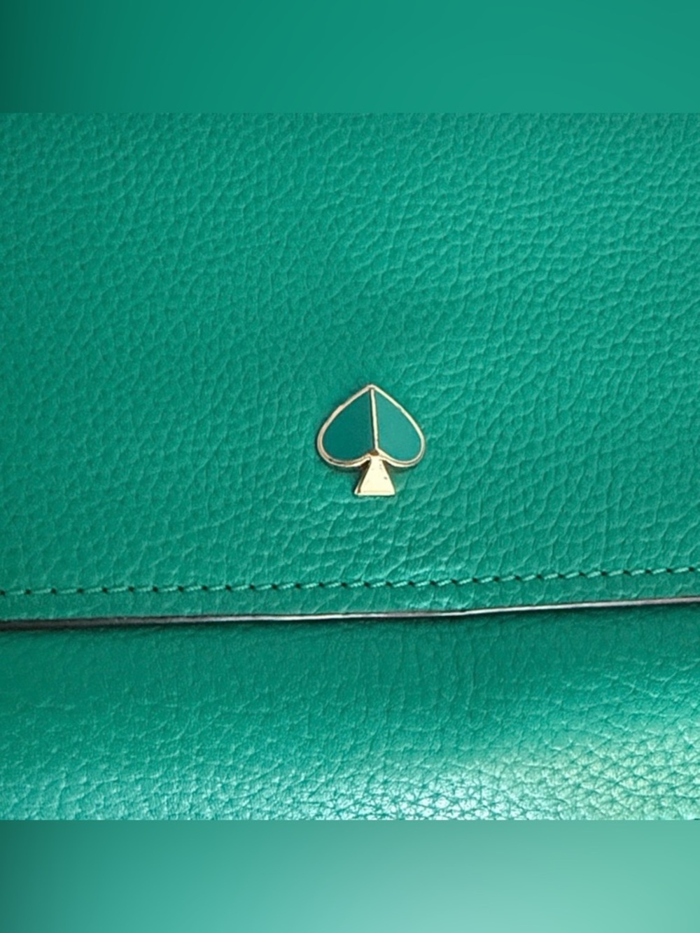 ♠️ Kate Spade Polly Medium Leather Shoulder Bag - Picture 6 of 9